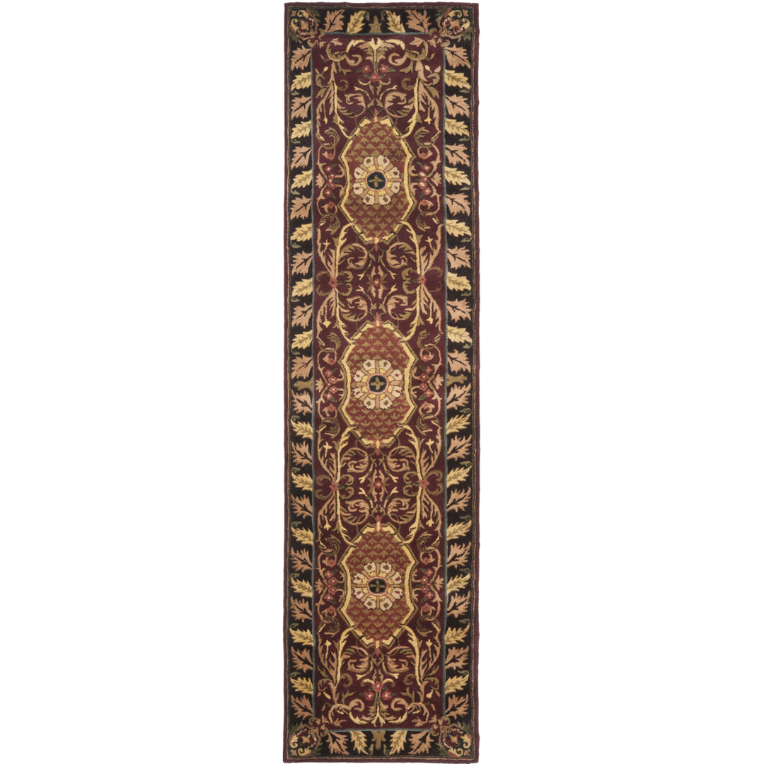 SAFAVIEH Empire EM424A Handmade Red / Burgundy Rug Image 4