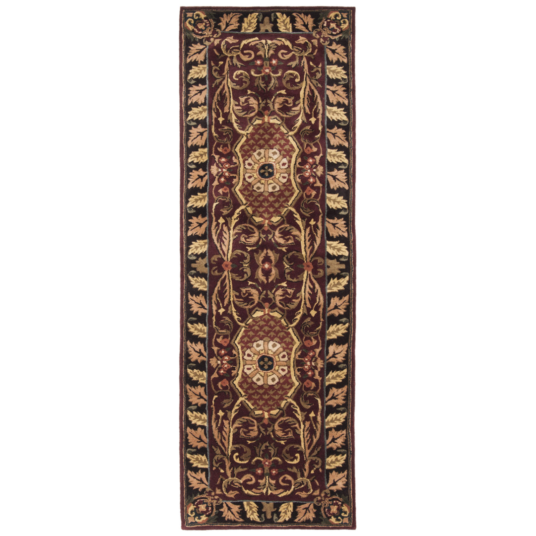 SAFAVIEH Empire EM424A Handmade Red / Burgundy Rug Image 7