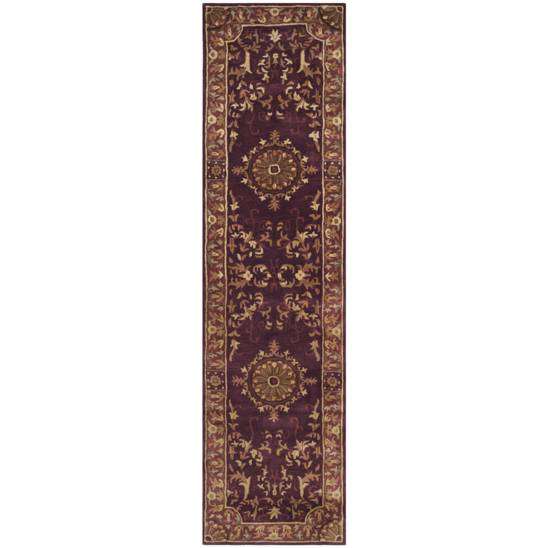 SAFAVIEH Empire EM459B Handmade Burgundy Rug Image 3