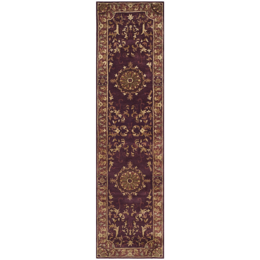 SAFAVIEH Empire EM459B Handmade Burgundy Rug Image 1