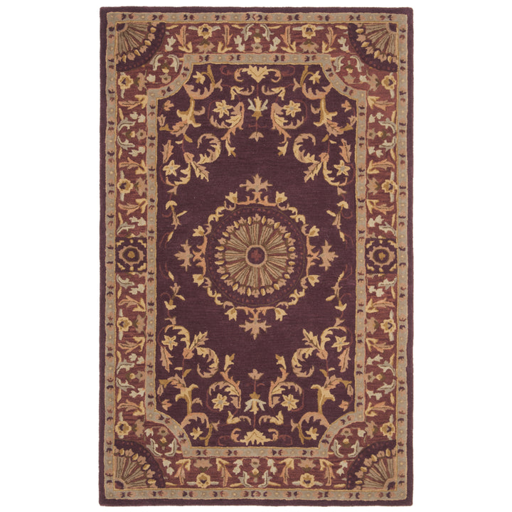 SAFAVIEH Empire EM459B Handmade Burgundy Rug Image 7