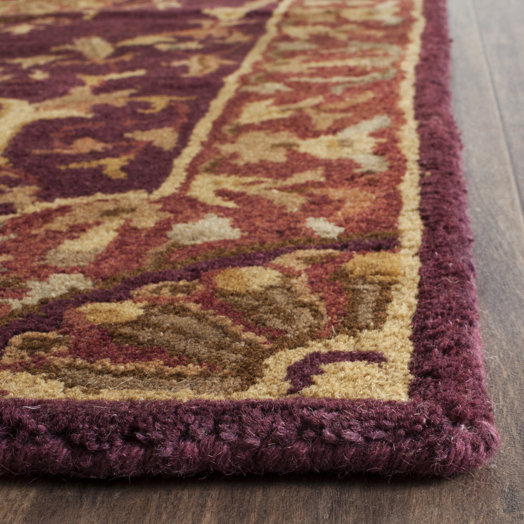 SAFAVIEH Empire EM459B Handmade Burgundy Rug Image 11