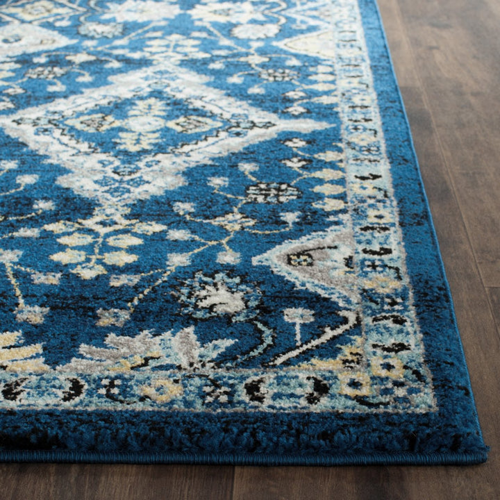 SAFAVIEH Evoke Collection EVK224A Royal / Ivory Rug Image 3