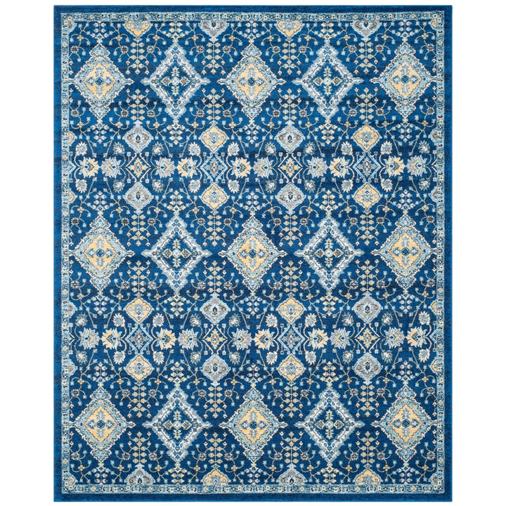 SAFAVIEH Evoke Collection EVK224A Royal / Ivory Rug Image 6