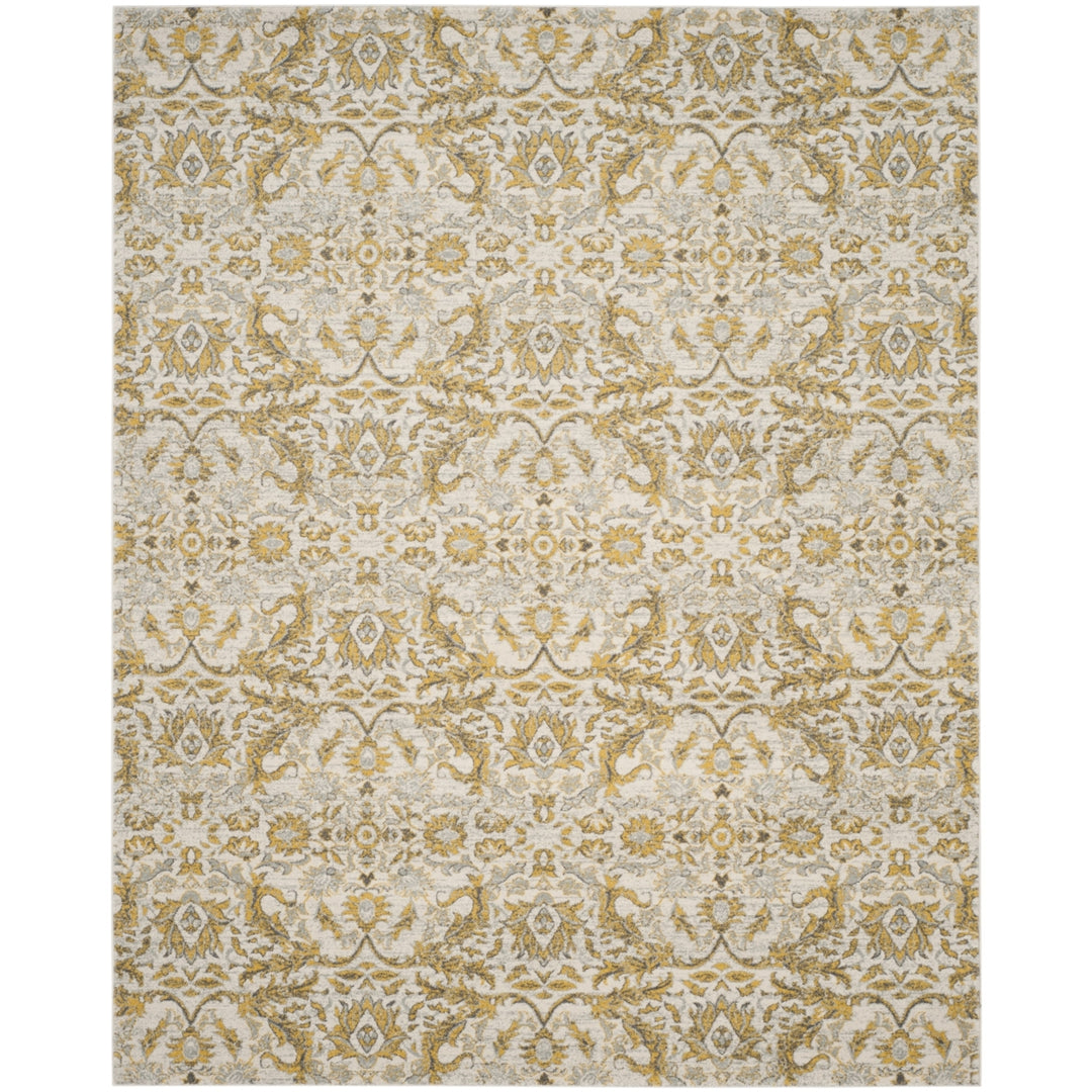 SAFAVIEH Evoke Collection EVK238S Ivory / Gold Rug Image 1