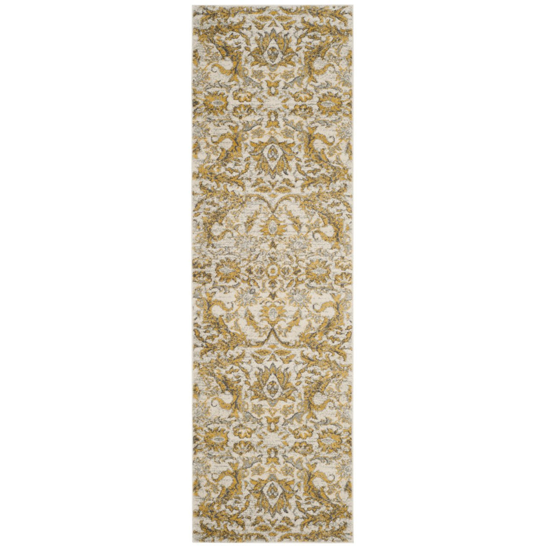 SAFAVIEH Evoke Collection EVK238S Ivory / Gold Rug Image 5