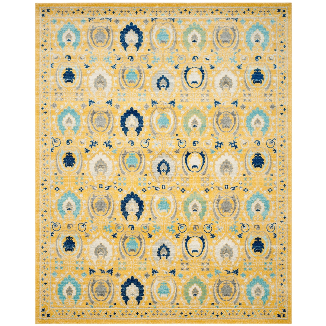 SAFAVIEH Evoke Collection EVK251B Gold / Ivory Rug Image 1