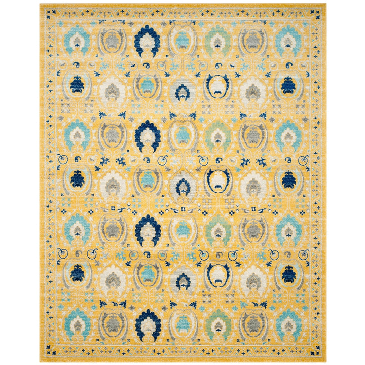 SAFAVIEH Evoke Collection EVK251B Gold / Ivory Rug Image 1