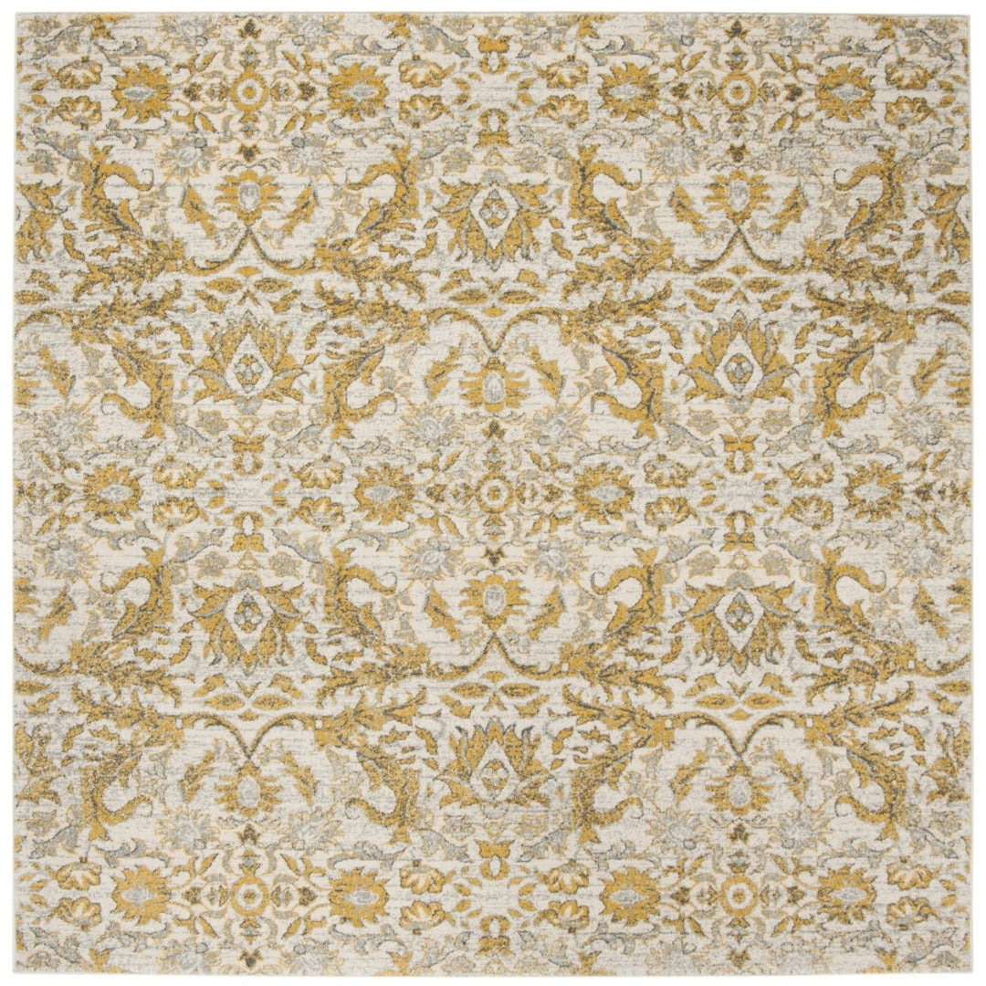 SAFAVIEH Evoke Collection EVK238S Ivory / Gold Rug Image 6