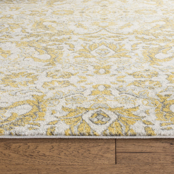 SAFAVIEH Evoke Collection EVK238S Ivory / Gold Rug Image 7