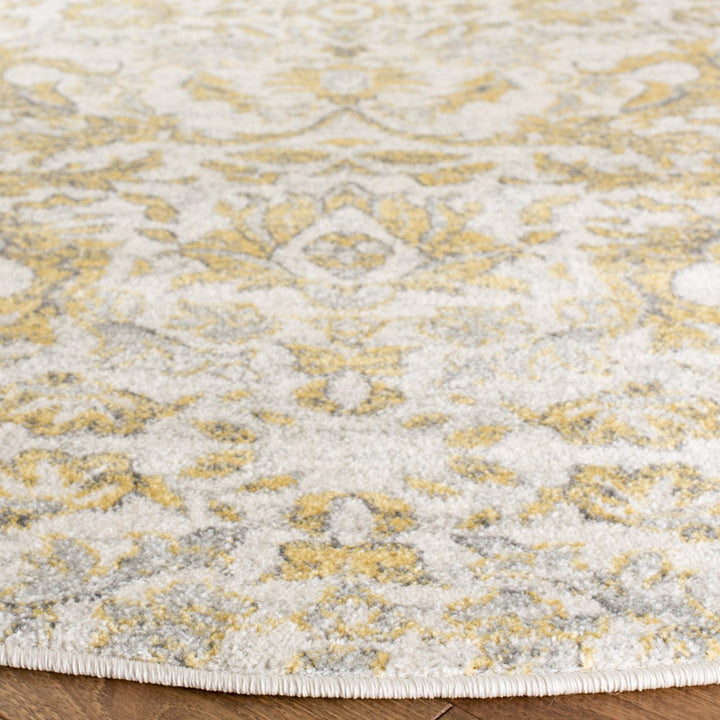 SAFAVIEH Evoke Collection EVK238S Ivory / Gold Rug Image 8