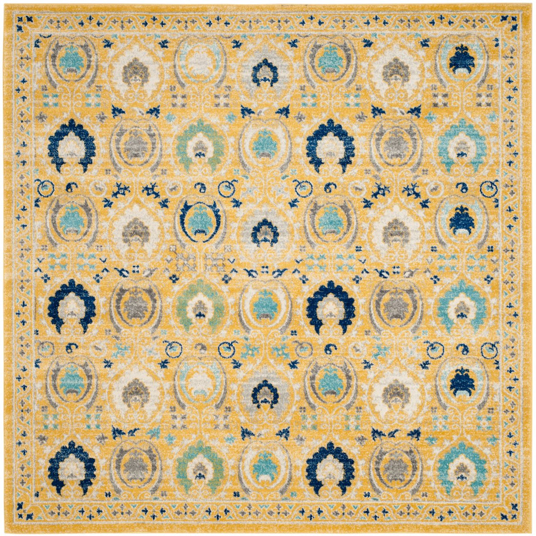 SAFAVIEH Evoke Collection EVK251B Gold / Ivory Rug Image 6