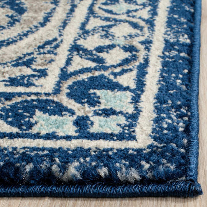 SAFAVIEH Evoke Collection EVK251C Blue / Ivory Rug Image 7