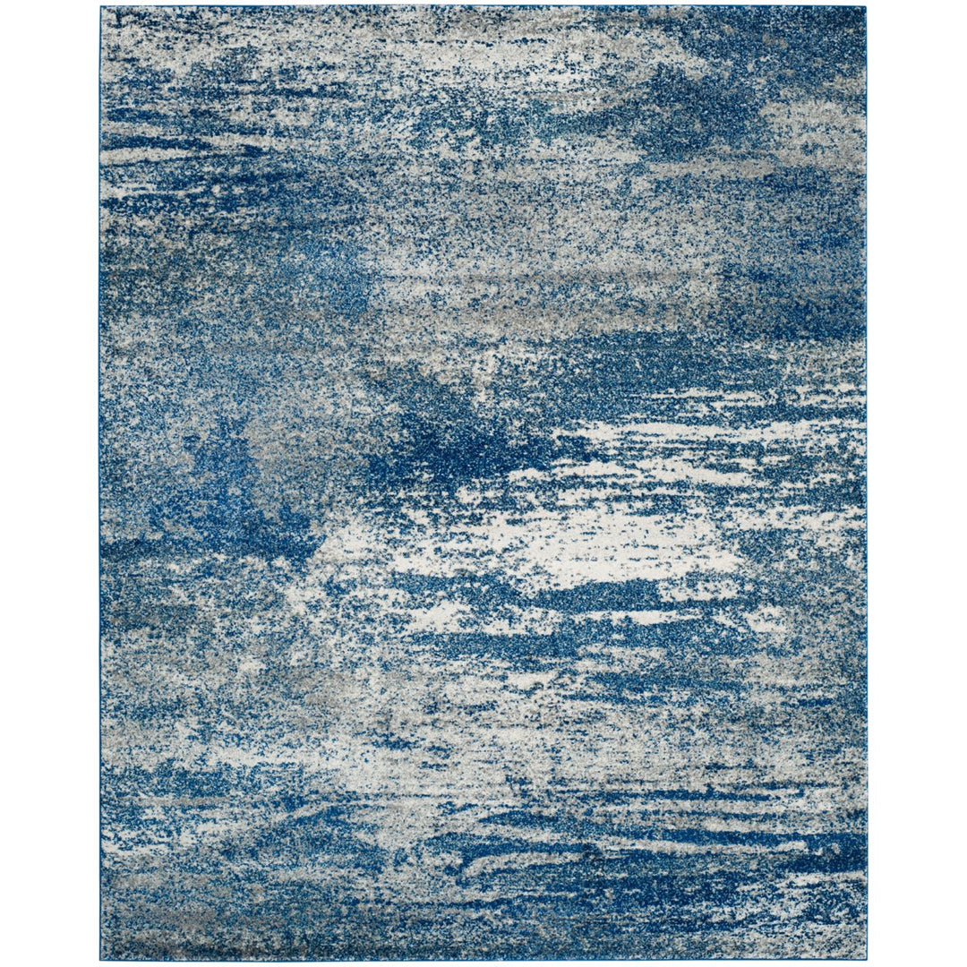 SAFAVIEH Evoke Collection EVK272A Navy / Ivory Rug Image 1