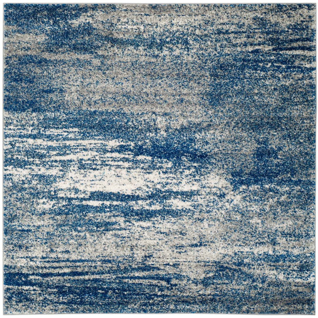 SAFAVIEH Evoke Collection EVK272A Navy / Ivory Rug Image 4