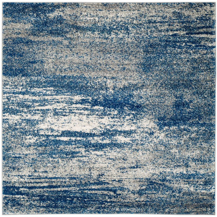 SAFAVIEH Evoke Collection EVK272A Navy / Ivory Rug Image 1