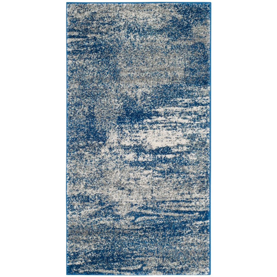 SAFAVIEH Evoke Collection EVK272A Navy / Ivory Rug Image 8