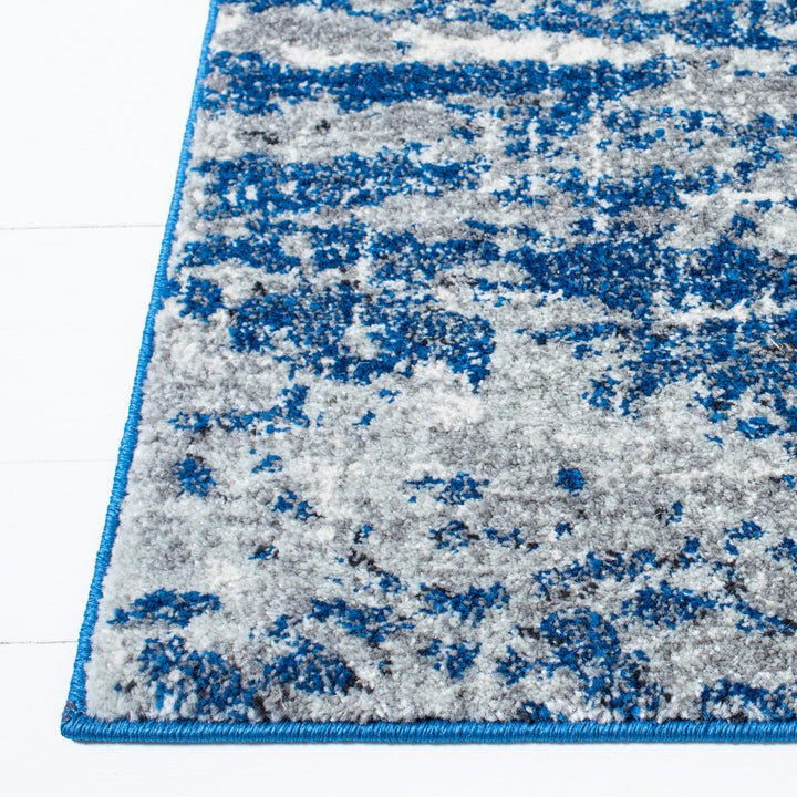 SAFAVIEH Evoke Collection EVK272L Dark Blue / Grey Rug Image 7