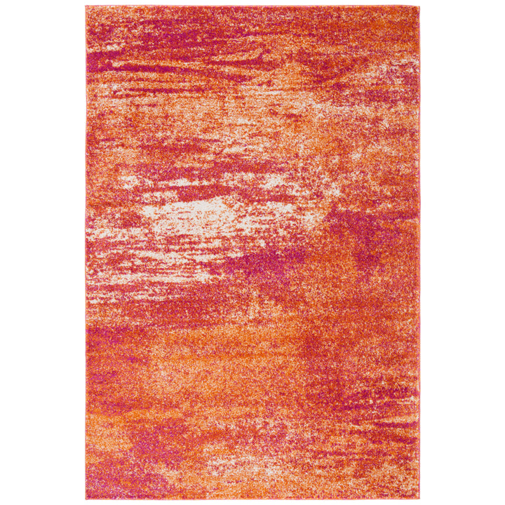 SAFAVIEH Evoke Collection EVK272P Ivory / Orange Rug Image 10