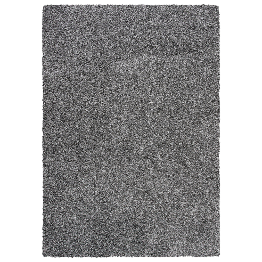 SAFAVIEH Evolution Shag Collection EVO520G Dark Grey Rug Image 1