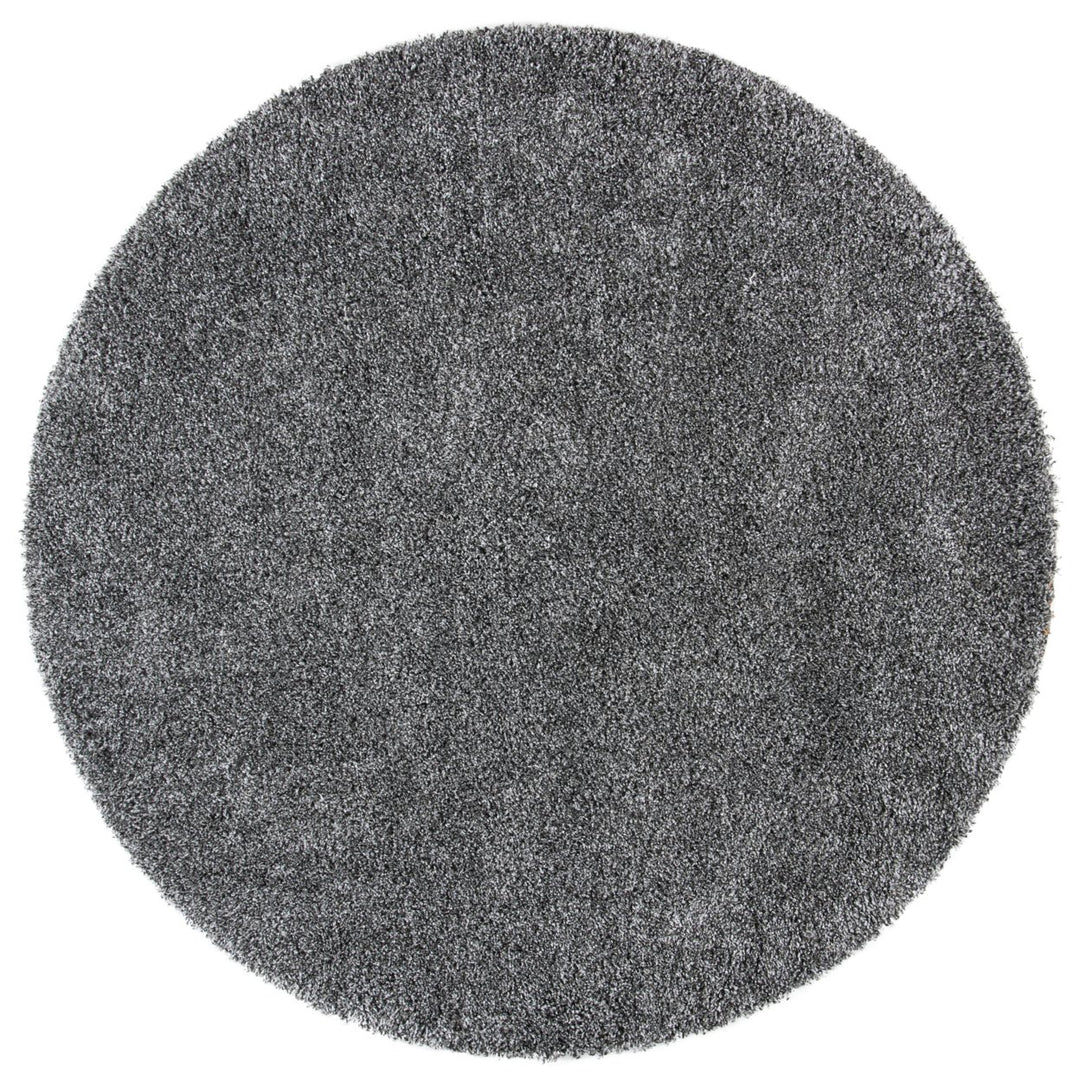 SAFAVIEH Evolution Shag Collection EVO520G Dark Grey Rug Image 1