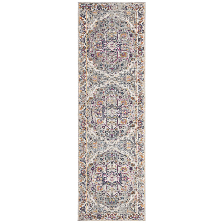 SAFAVIEH Evoke Collection EVK275H Grey / Grey Rug Image 1