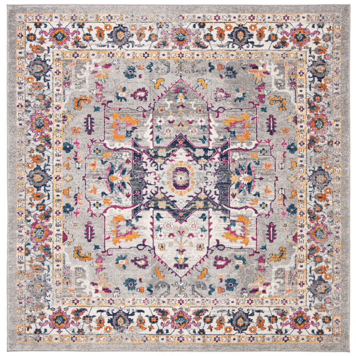 SAFAVIEH Evoke Collection EVK275H Grey / Grey Rug Image 6