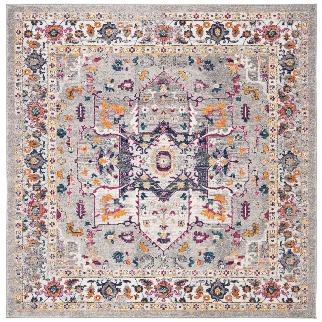 SAFAVIEH Evoke Collection EVK275H Grey / Grey Rug Image 1