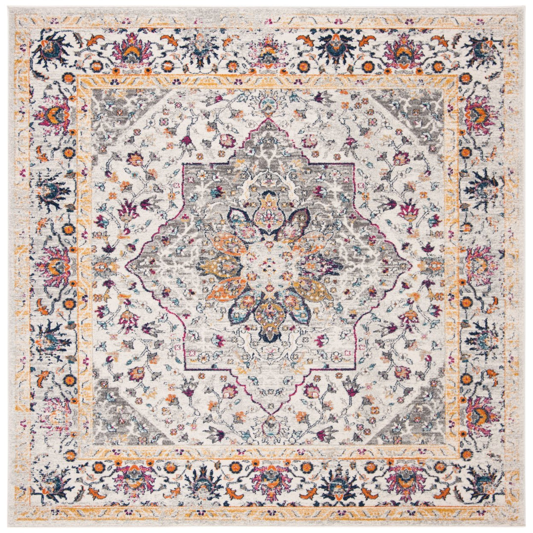 SAFAVIEH Evoke Collection EVK288A Ivory / Grey Rug Image 1