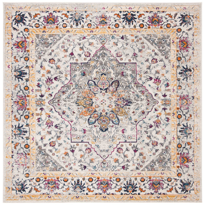 SAFAVIEH Evoke Collection EVK288A Ivory / Grey Rug Image 1