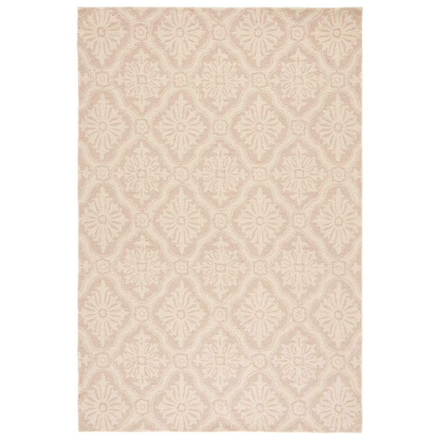 SAFAVIEH Easy Care EZC122B Hand-hooked Creme Rug Image 1