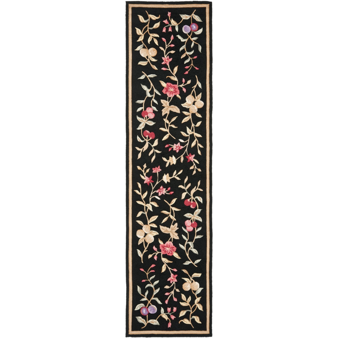 SAFAVIEH Easy Care EZC410B Hand-hooked Black Rug Image 3