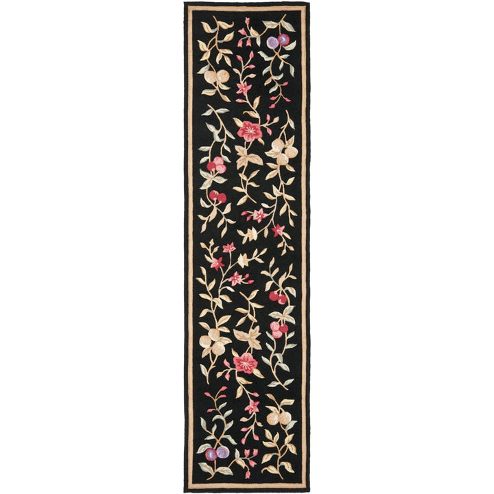 SAFAVIEH Easy Care EZC410B Hand-hooked Black Rug Image 3