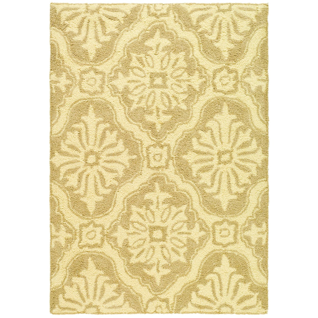 SAFAVIEH Easy Care EZC122B Hand-hooked Creme Rug Image 9