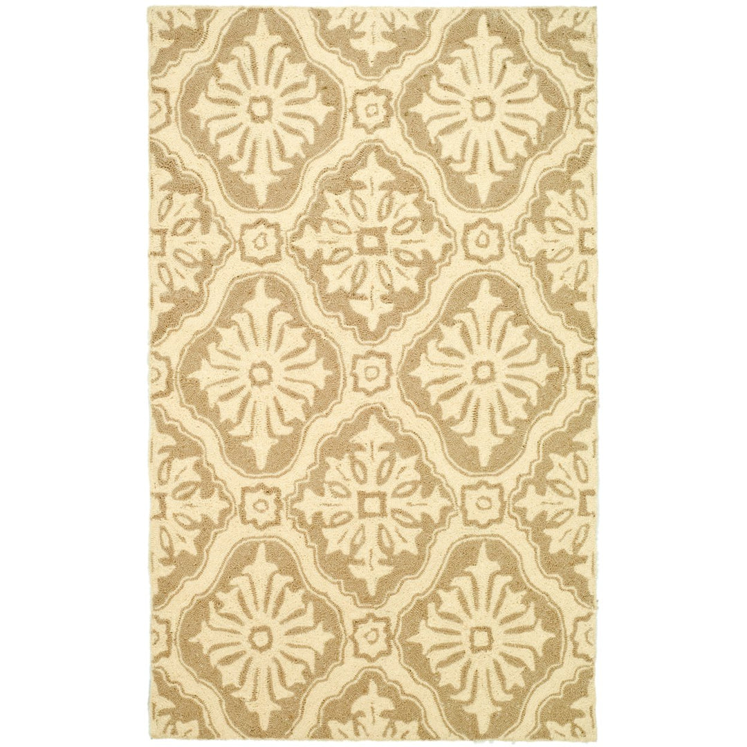 SAFAVIEH Easy Care EZC122B Hand-hooked Creme Rug Image 10