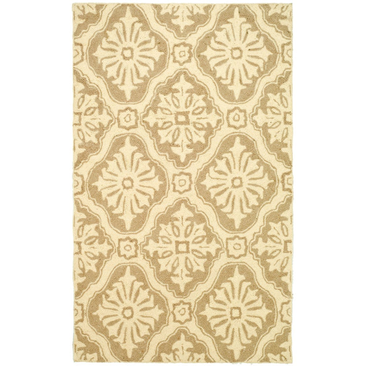 SAFAVIEH Easy Care EZC122B Hand-hooked Creme Rug Image 10