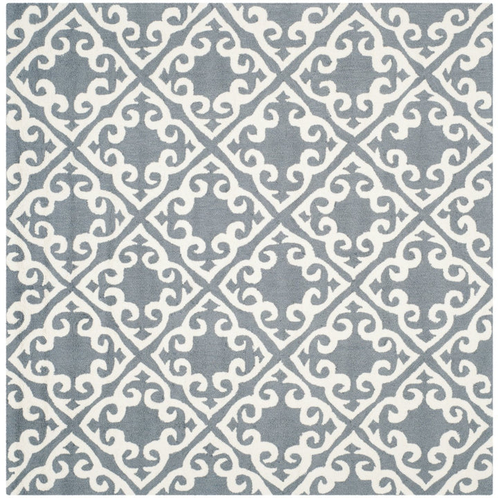 SAFAVIEH Easy Care EZC416B Grey / Ivory Rug Image 7