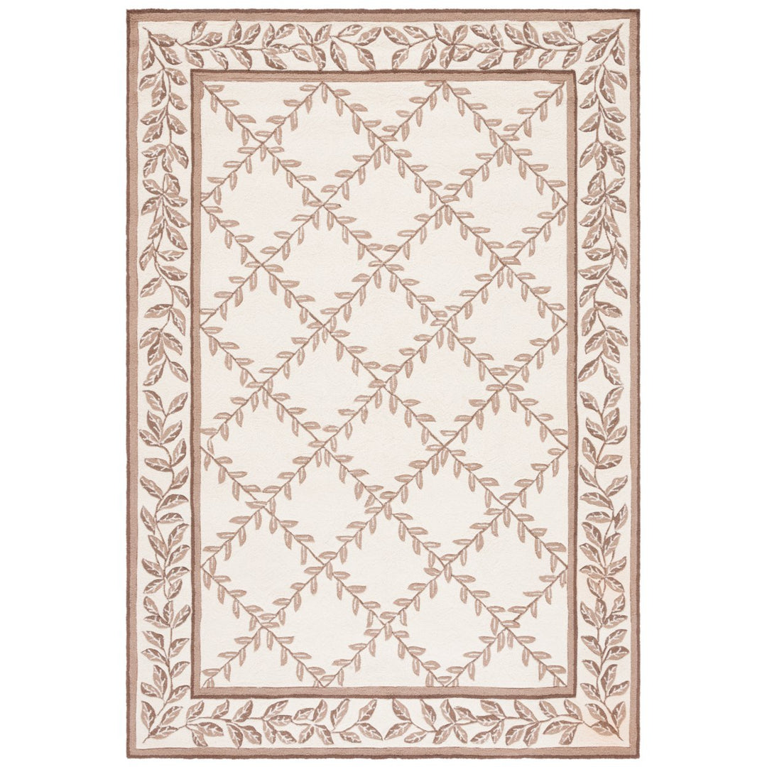 SAFAVIEH Easy Care EZC430B Ivory / Sage Rug Image 1