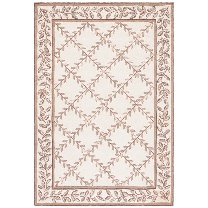 SAFAVIEH Easy Care EZC430B Ivory / Sage Rug Image 1