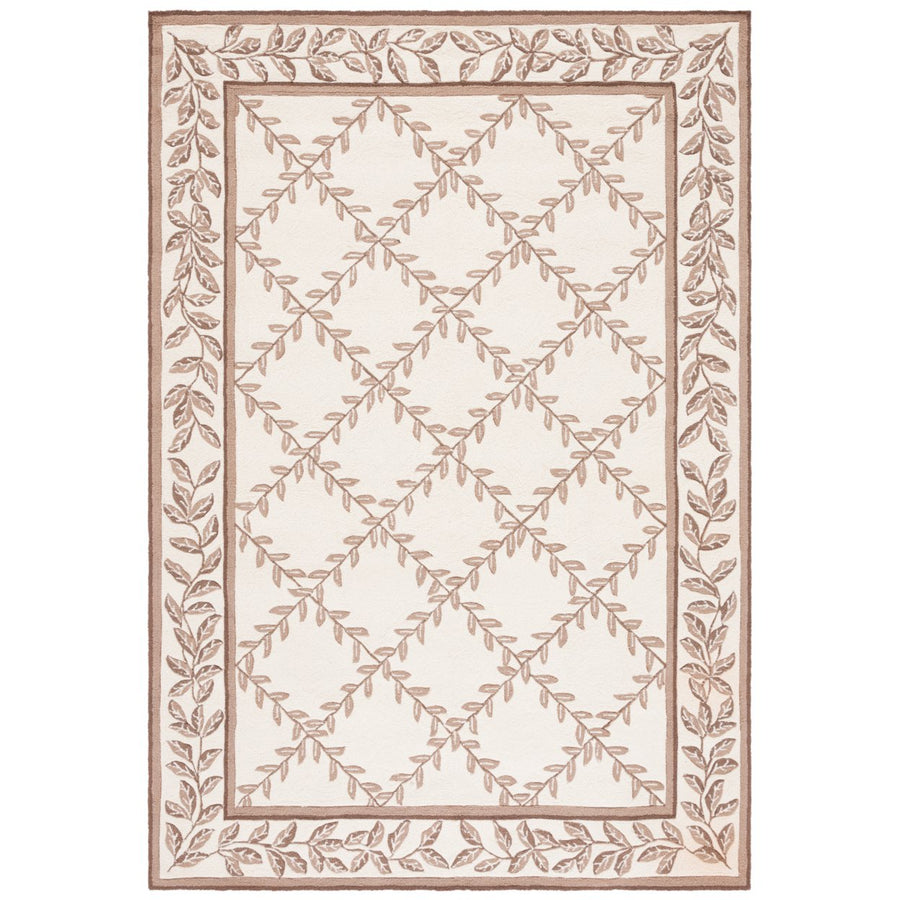 SAFAVIEH Easy Care EZC430B Ivory / Sage Rug Image 1