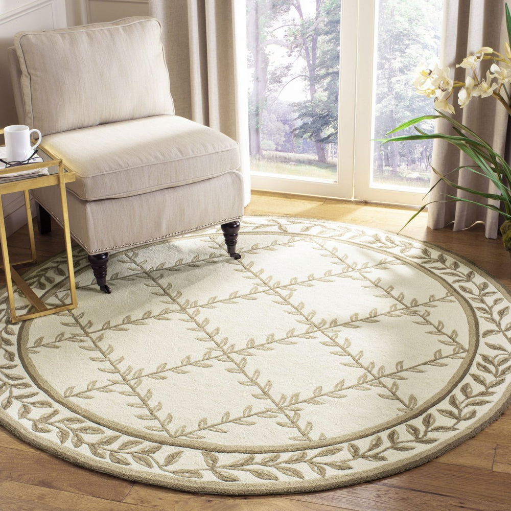 SAFAVIEH Easy Care EZC430B Ivory / Sage Rug Image 2