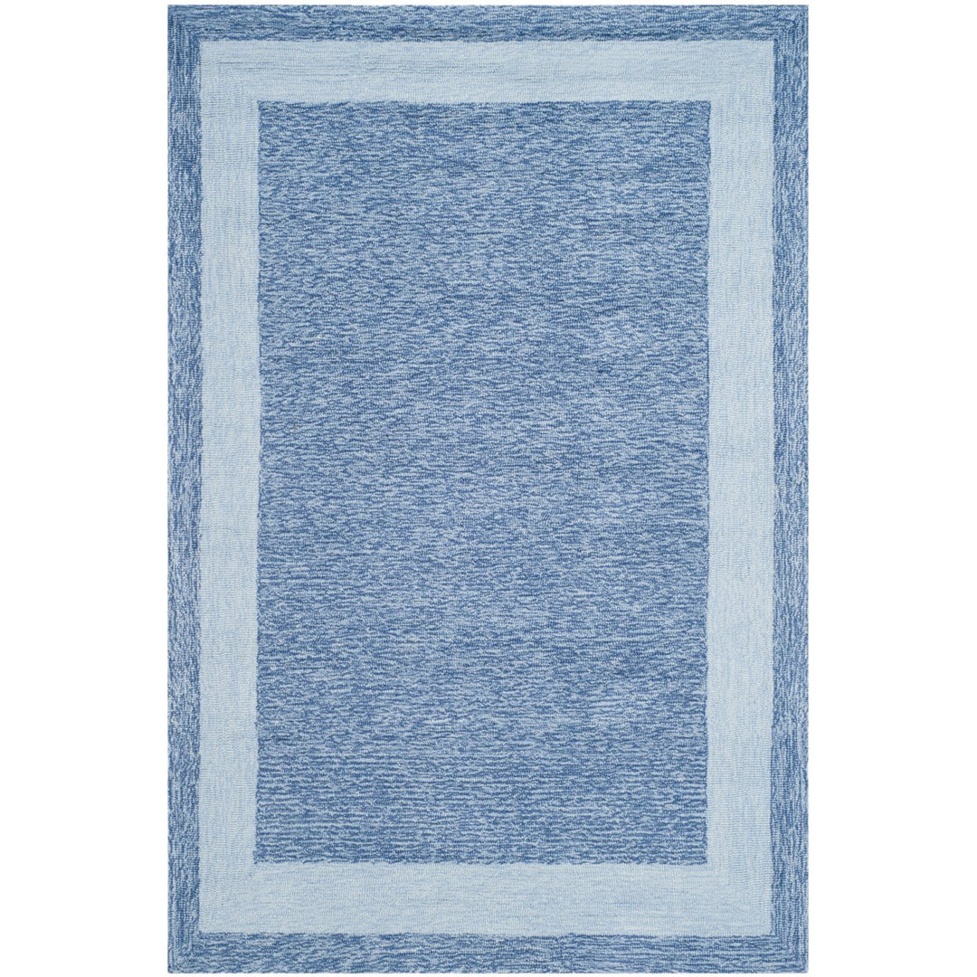 SAFAVIEH Easy Care EZC427E Hand-hooked Blue Rug Image 1