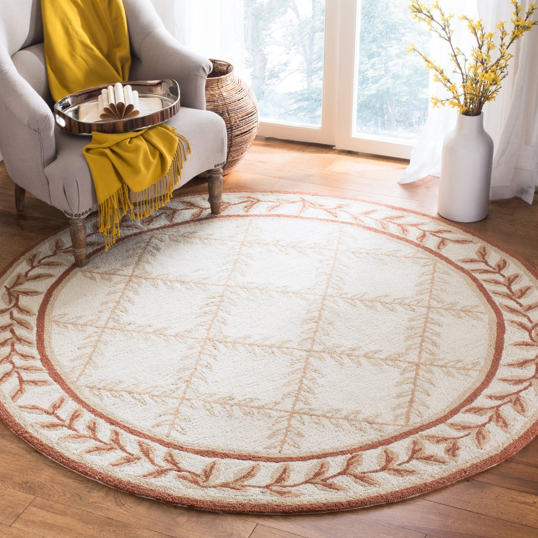 SAFAVIEH Easy Care EZC430C Ivory / Beige Rug Image 2