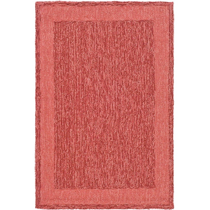 SAFAVIEH Easy Care EZC427D Hand-hooked Red Rug Image 9