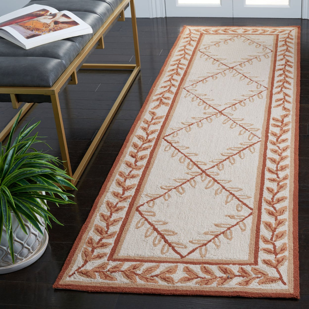 SAFAVIEH Easy Care EZC430C Ivory / Beige Rug Image 3