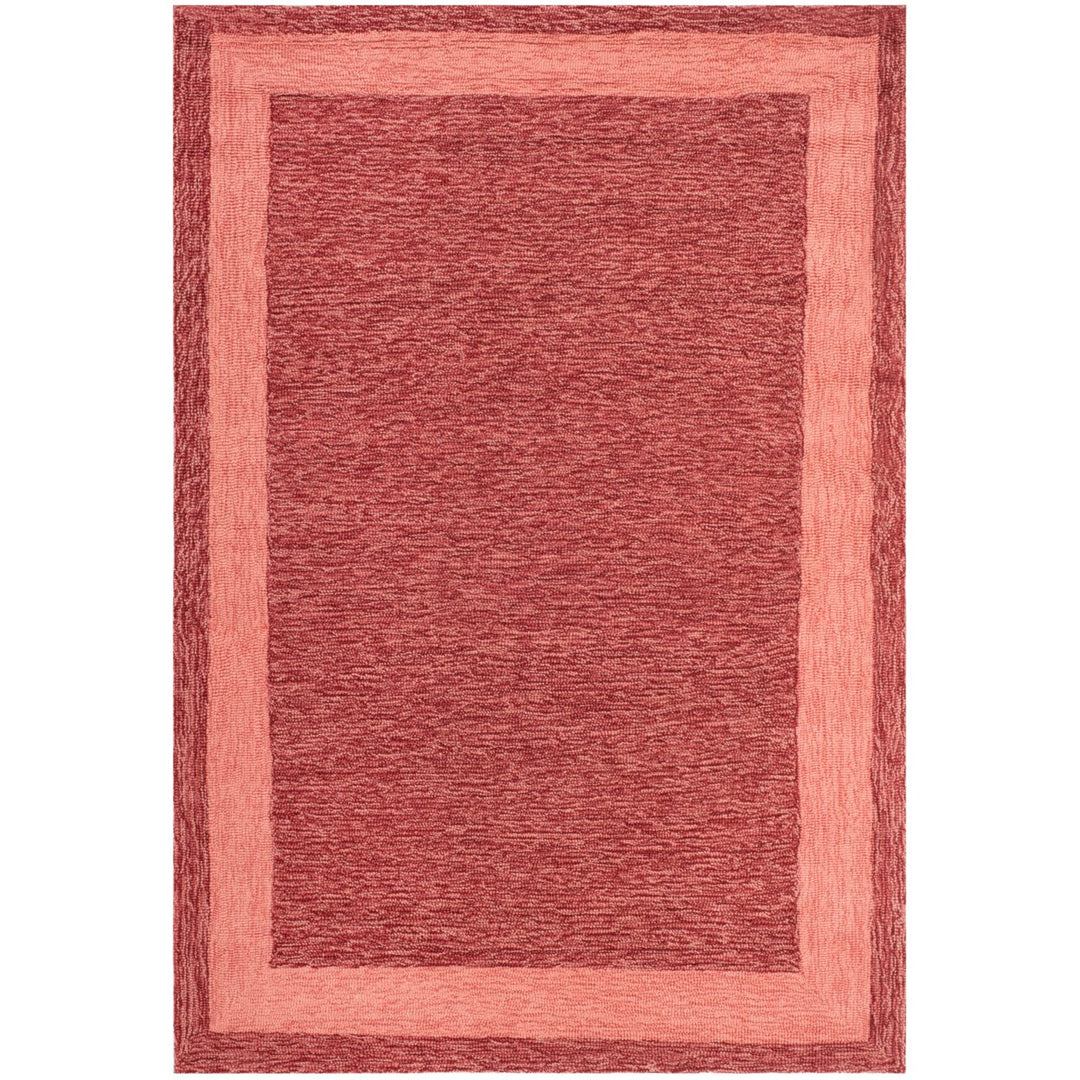 SAFAVIEH Easy Care EZC427D Hand-hooked Red Rug Image 10