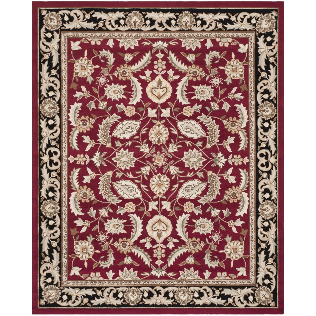 SAFAVIEH Easy Care EZC454A Hand-hooked Red Rug Image 1