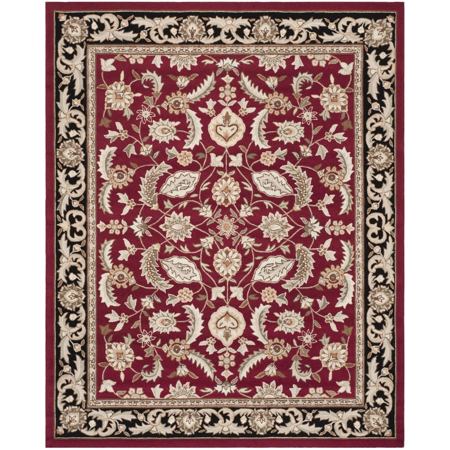 SAFAVIEH Easy Care EZC454A Hand-hooked Red Rug Image 1