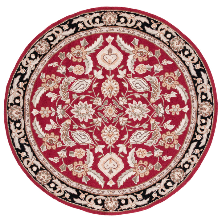 SAFAVIEH Easy Care EZC454A Hand-hooked Red Rug Image 4