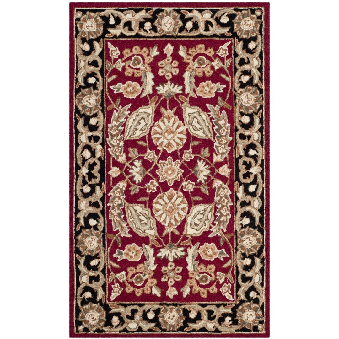 SAFAVIEH Easy Care EZC454A Hand-hooked Red Rug Image 8